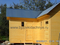 Хозблок с туалетом 5х2 угловой